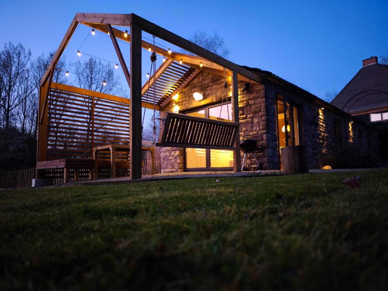 Out & Lodge Les Spirous Les Géronsarts Exterior foto